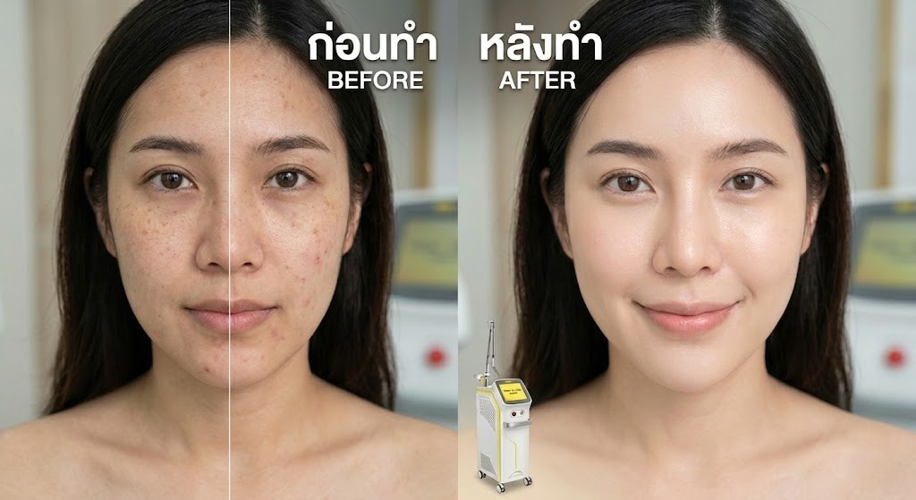 dual yellow laser รีวิว