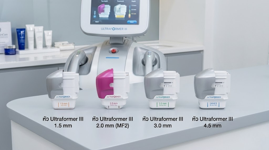 ultraformer iii มีกี่หัว