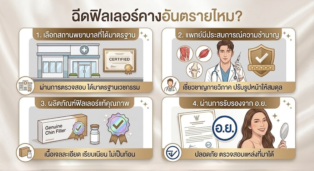 ฉีดฟิลเลอร์คางอันตรายไหม