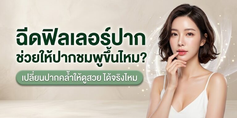 ฟิลเลอร์ปาก ชมพู