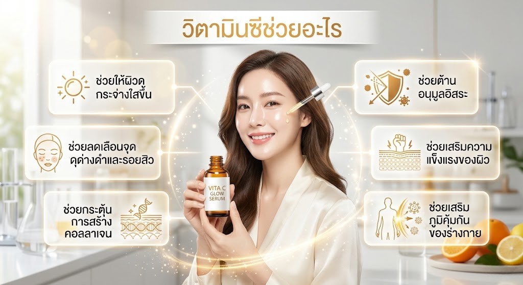 วิตามินซีช่วยอะไร
