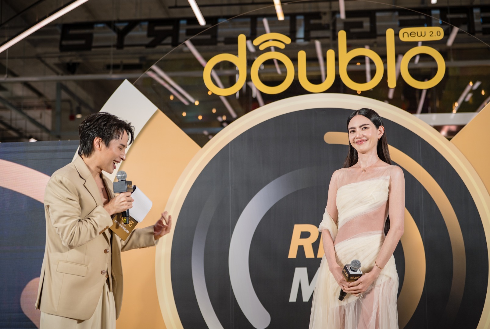 รูปภาพประกอบงานเปิดตัวเครื่องยกกระชับ Double 2.0