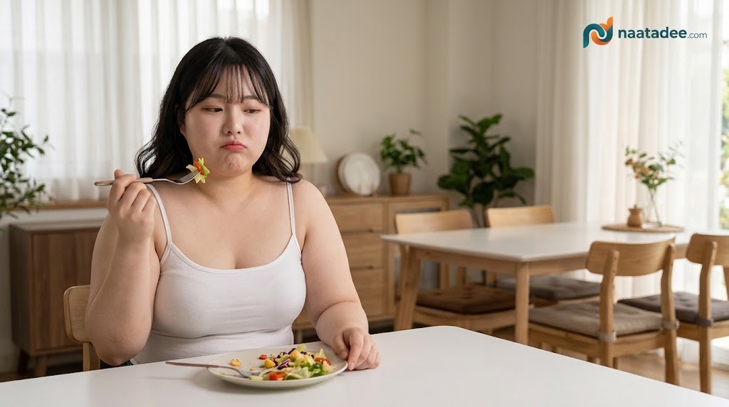 กินน้อยแต่น้ำหนักไม่ลด เกิดจากอะไร